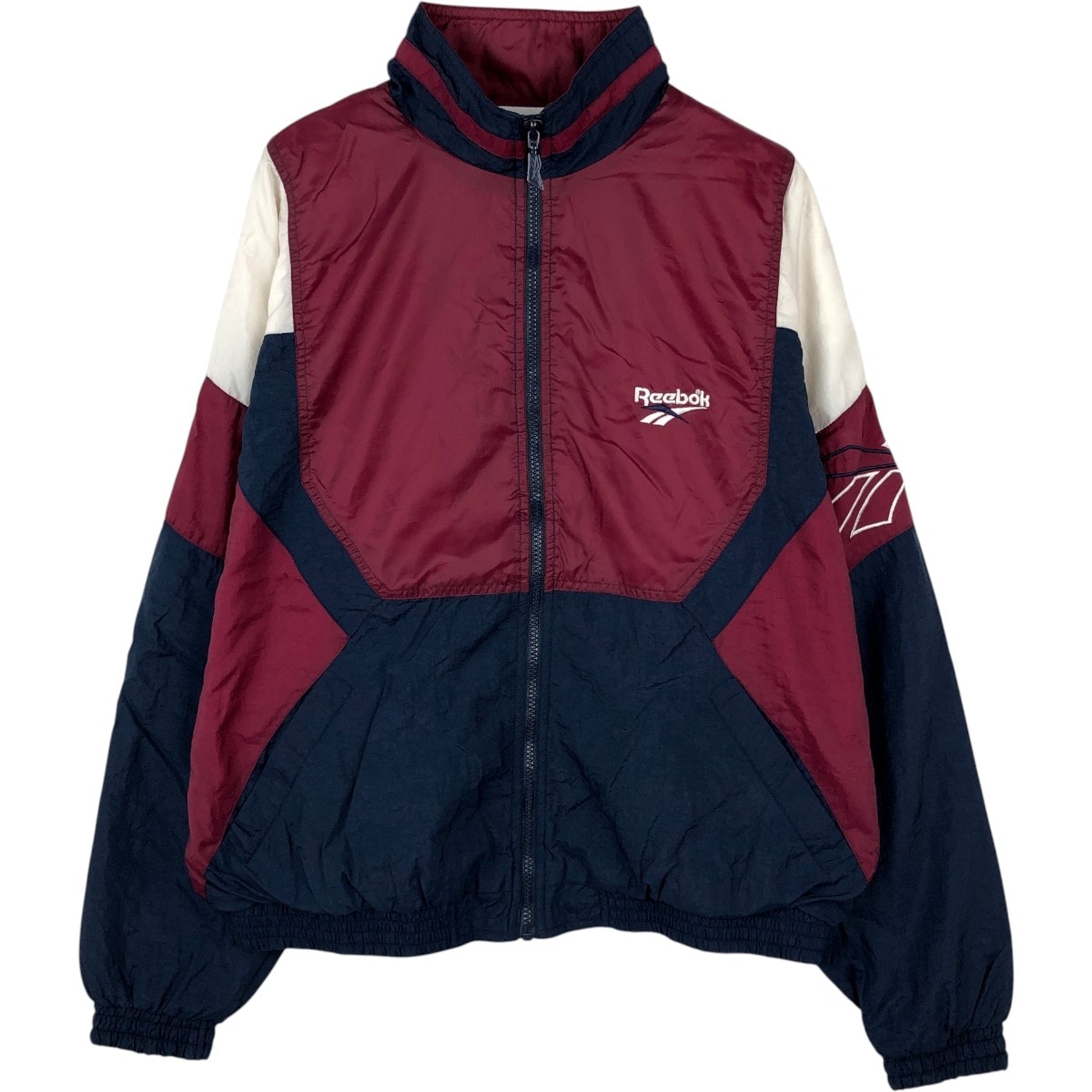 古着 リーボック Reebok ナイロンジャケット メンズXL相当/eaa671590