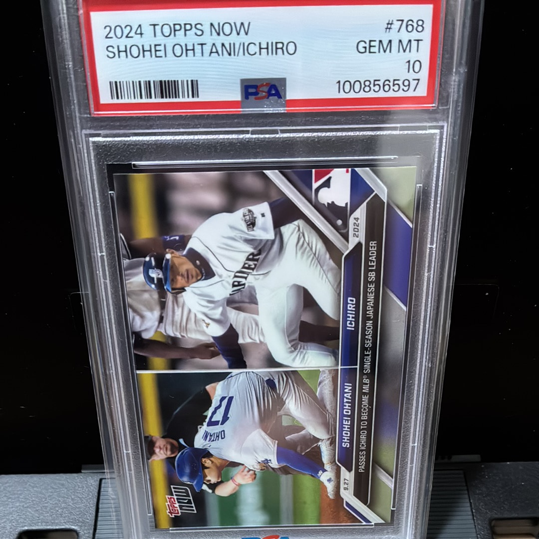 大谷翔平 / イチロー [768](2024 MLB トップスナウカード)