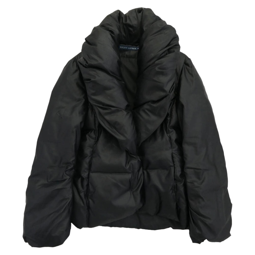 RALPH LAUREN ラルフローレン ダウンジャケット ショールカラー ダウン ジャケット ブラック系 M【中古】
