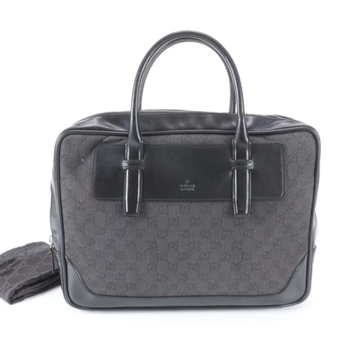 ■美品 グッチ GGキャンバス 101666 ビジネス バッグ