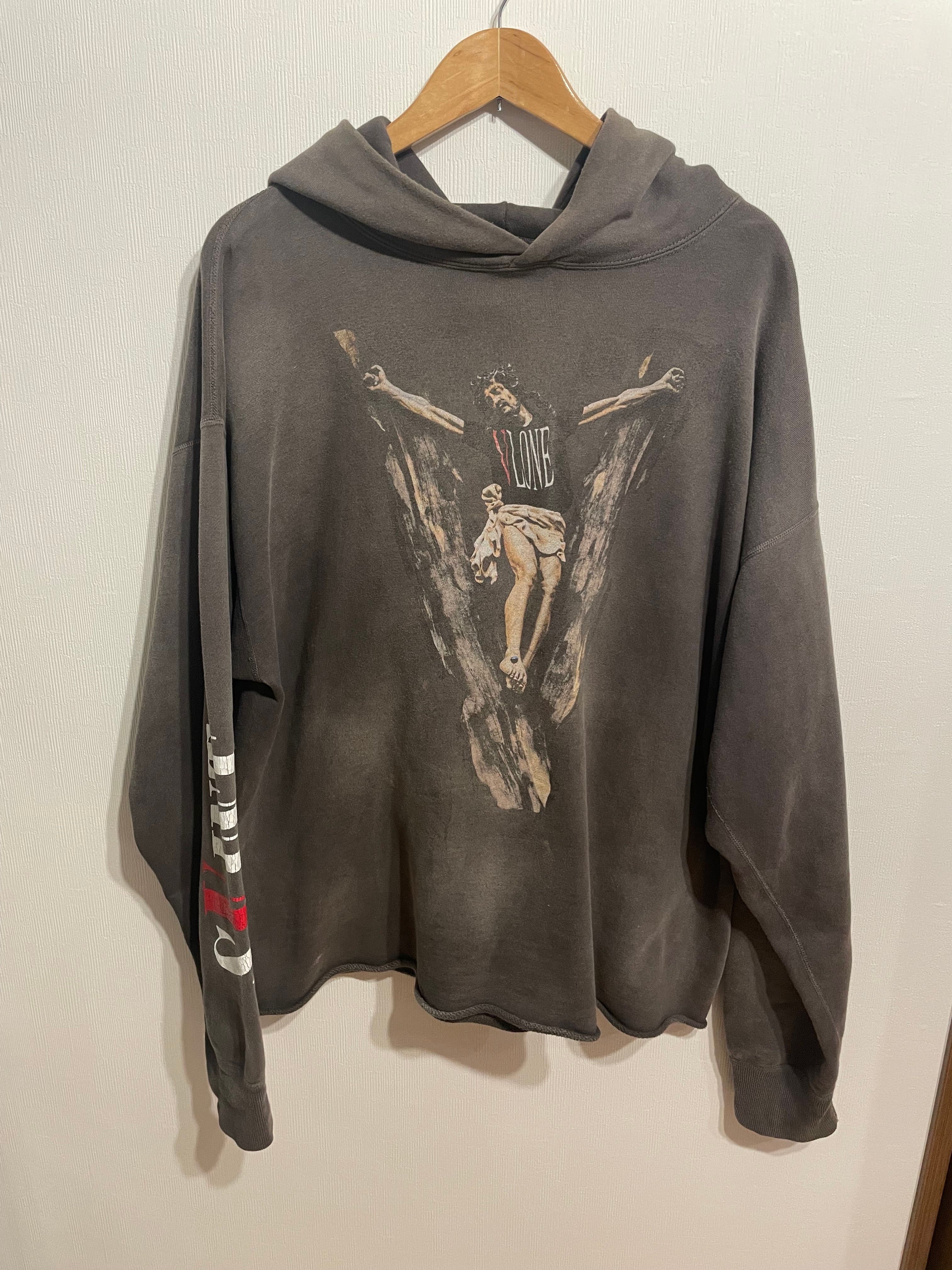 SAINT Mxxxxxx 22SS VLONE HOODIE "Black"