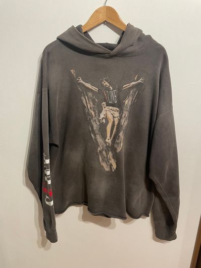 SAINT Mxxxxxx 22SS VLONE HOODIE "Black"