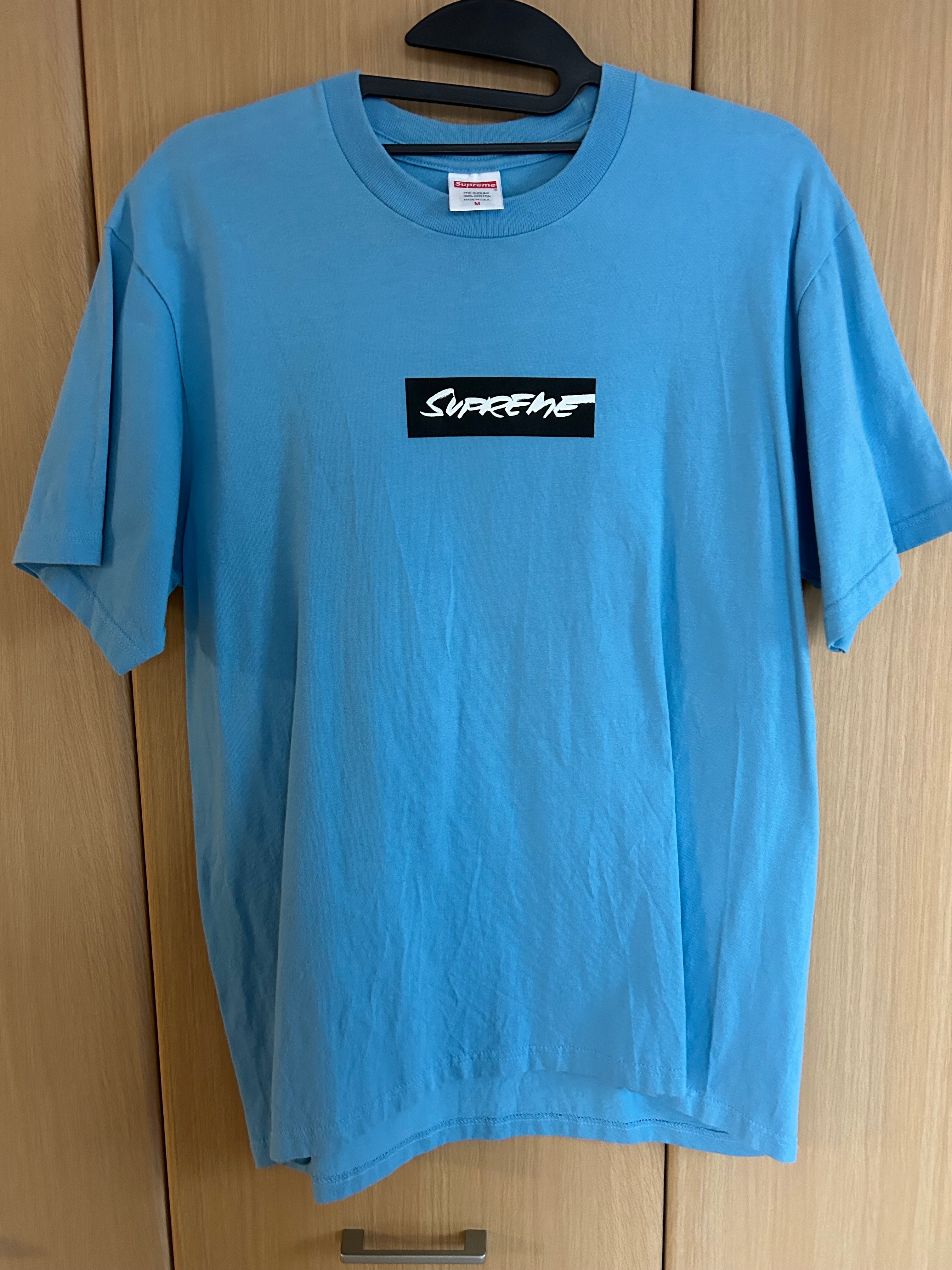 Supreme Futura Box Logo Tee "Blue"