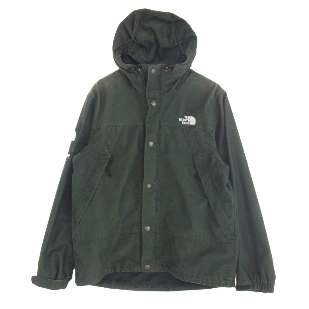 Supreme シュプリーム ジャケット 12AW THE NORTH FACE MOUNTAIN SHELL JACKET Forest ザノースフェイス マウンテン シェル ジャケット フォーレスト ジャケット モスグリーン系【中古】