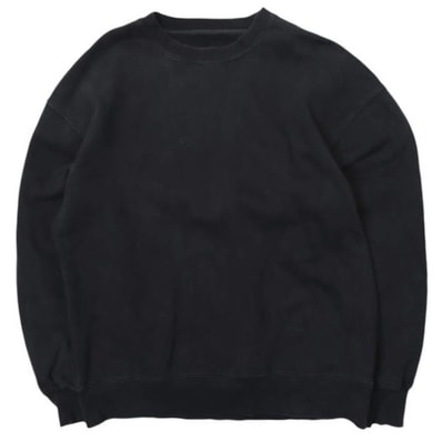 BEAMS T ビームスティー 23AW newT / Sweatshirt 裏毛 ヘビーウェイト クルーネックスウェット 75-13-1464-146 L BLACK トレーナー トップス g28465