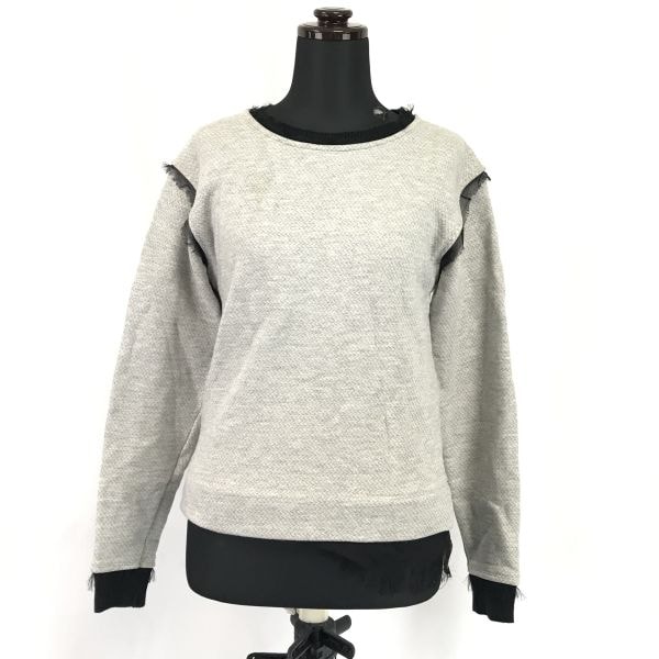 DIESEL★長袖プルオーバー/スウェット/トレーナー【Mens size -XXS/gray/グレー】Jacket/Jumper◆senBH250