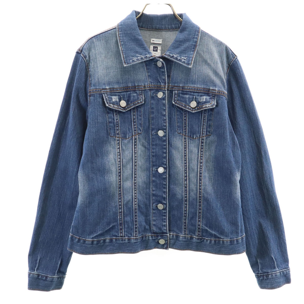 GAP ギャップ デニムジャケット L ウォッシュブルー ジージャン トラッカー