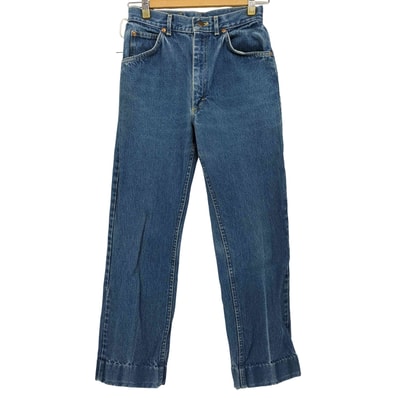 70-80S 42 TALON ZIP ジップフライ デニム パンツ 裾 リメイク加工【1141065855279】