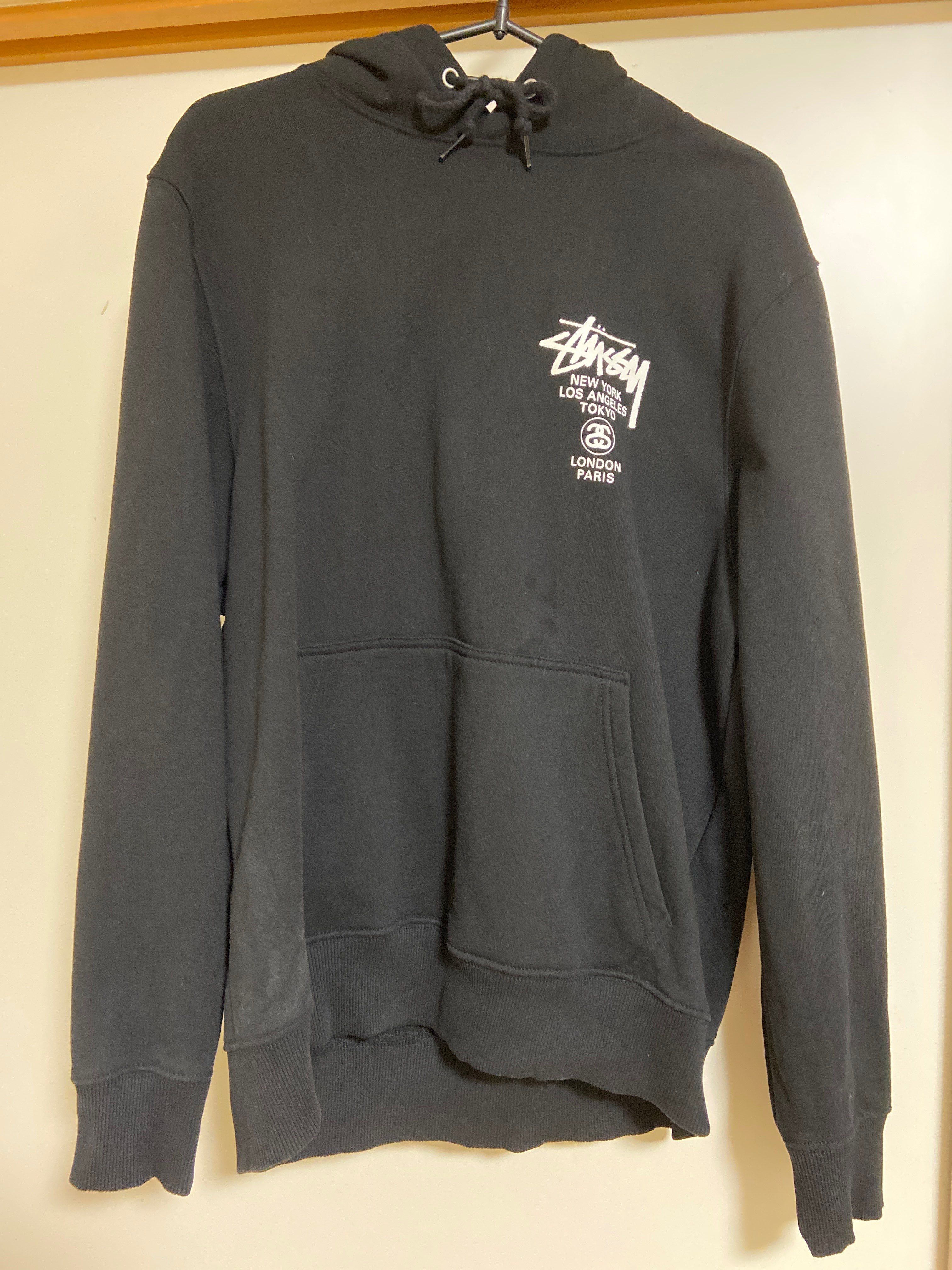 Stussy WORLD TOUR HOODIE "Black"
