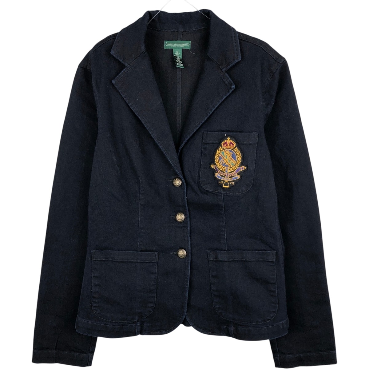 古着 00年代 ラルフローレン Ralph Lauren LAUREN JEANS COMPANY コットンテーラードジャケット レディースM相当/eaa625766