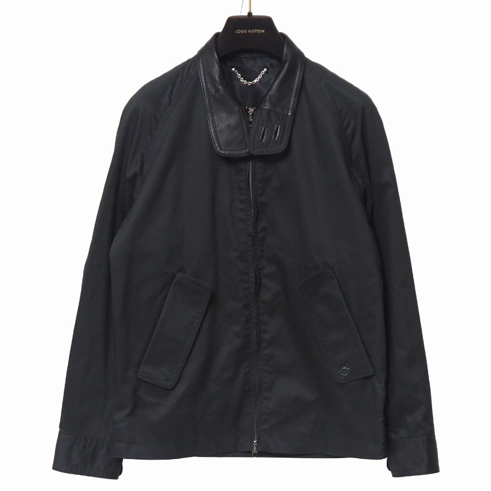 LOUIS VUITTON ルイ・ヴィトン ジャケット サイズ46 ジップアップ ブルゾン ラムスキン ブランド古着【中古】20260408/RA8788