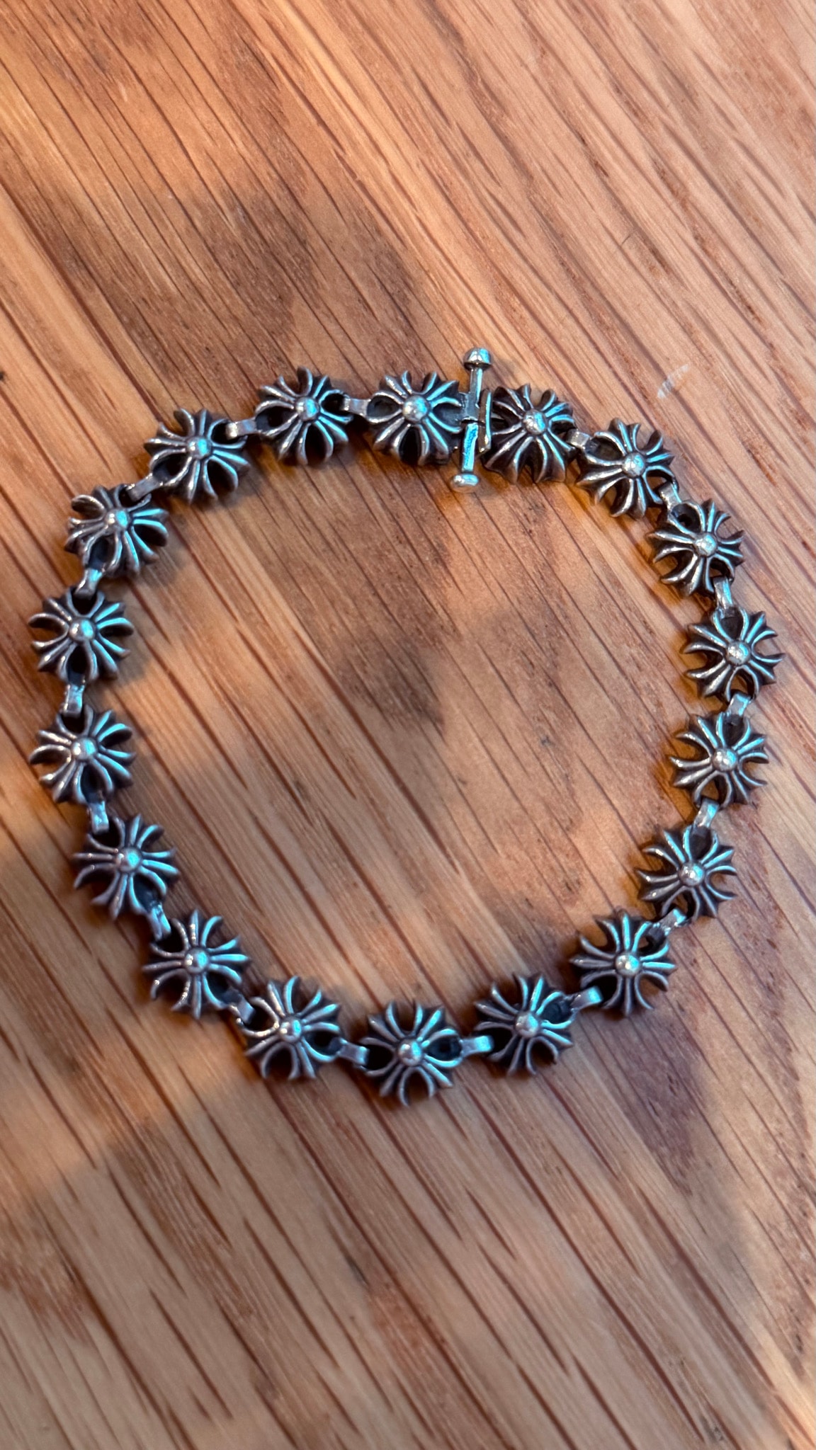 Chrome Hearts Tiny Plus Bracelet "Silver"