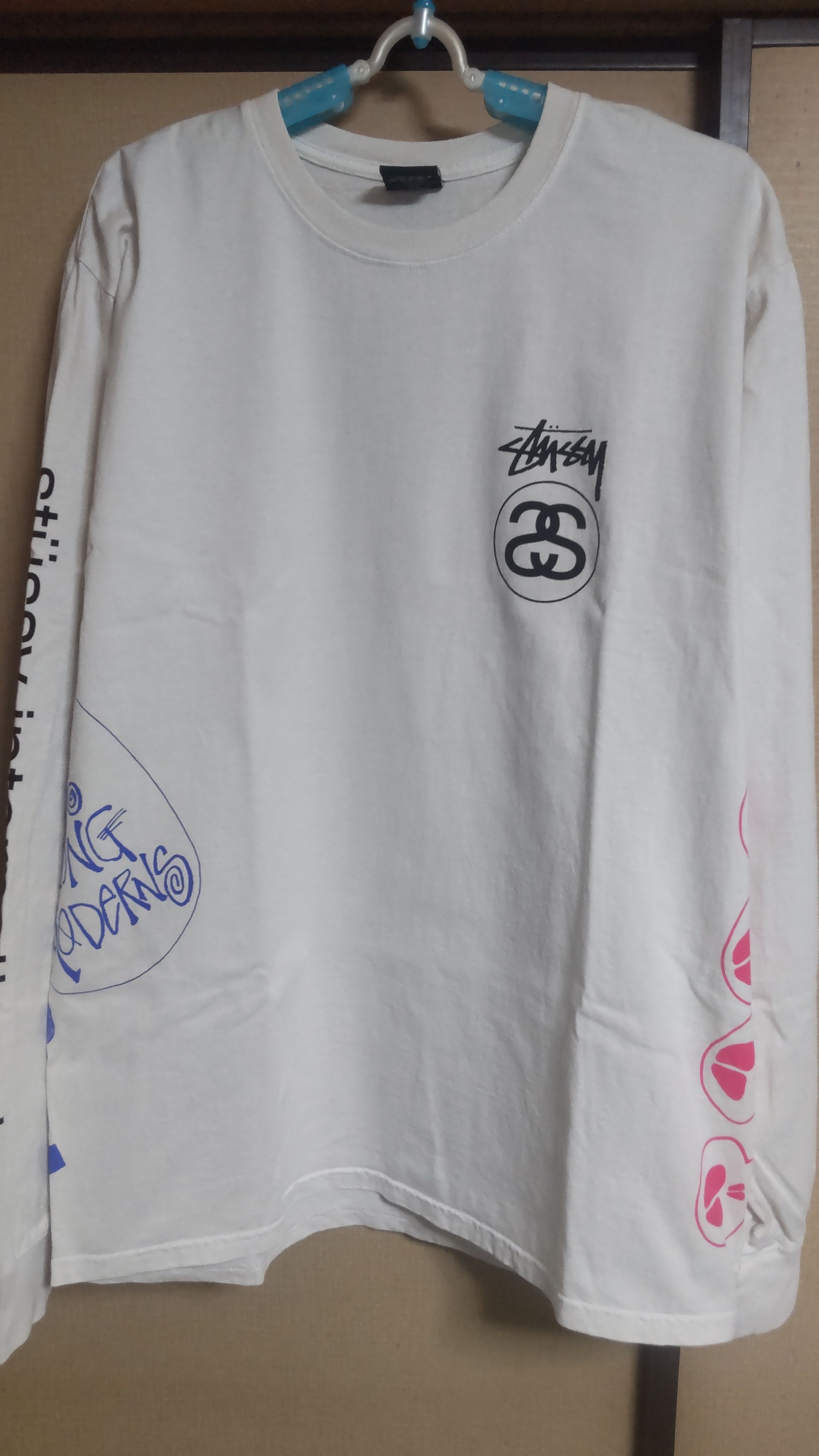 Stussy Test Strike Pigment Dyed LS Tee "Black"