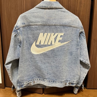Levi's x Nike Denim Trucker Jacket "Light Indigo" 002TM-0000