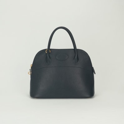 エルメス HERMES ボリード31 ボリード 31 バッグ トートバッグ ショルダーバッグ シェーブルコロマンデル ブルーインディゴ Blue Indigo ネイビー Navy 青 ゴールド金具 ハンドバッグ 2way シェーブル