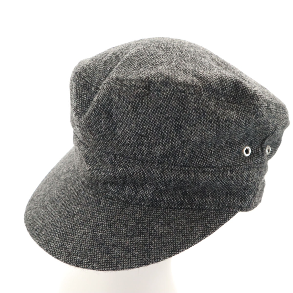 美品 Mila Owen ミラオーウェン キャスケット F グレー 帽子