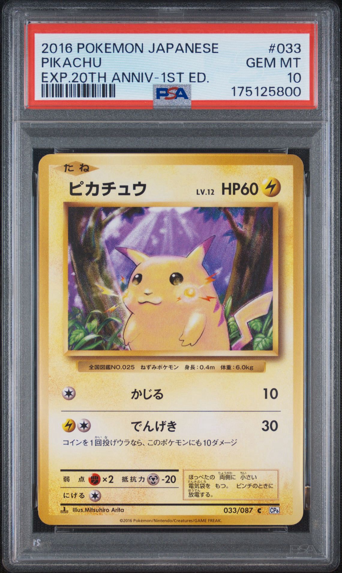 ピカチュウ C :1ED [CP6 033/087](コンセプトパック