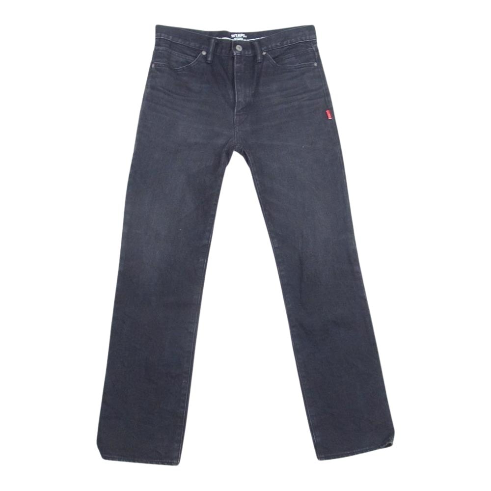 WTAPS ダブルタップス デニムパンツ 12SS 121GWDT-PTM04 BLUES COLORWAY コットン デニム パンツ ブラック系 S【中古】