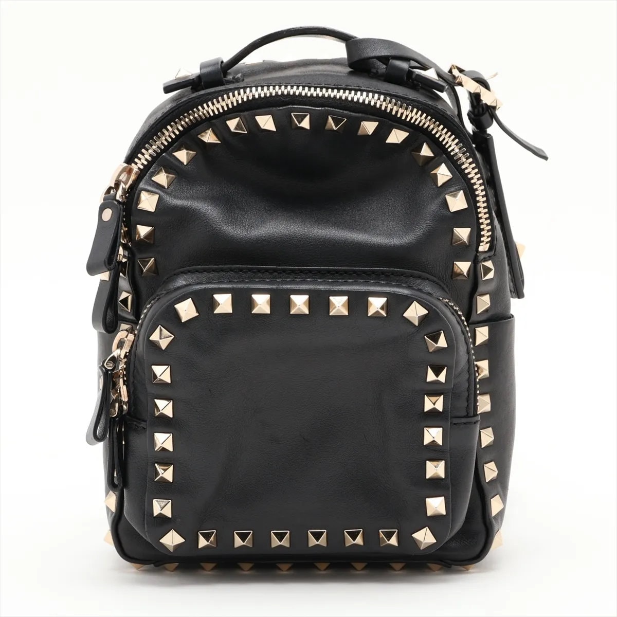 ■美品 ヴァレンティノ ガラヴァーニ ロックスタッズリュックサック