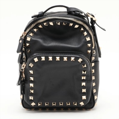 ■美品 ヴァレンティノ ガラヴァーニ ロックスタッズリュックサック
