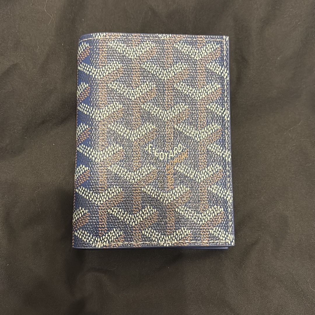 Goyard Saint-Marc Card Wallet "Navy"