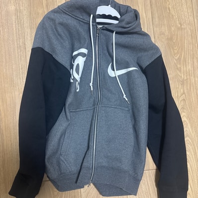 Nike x SYNA Men's Fleece Full-Zip Hoodie "Grey"
