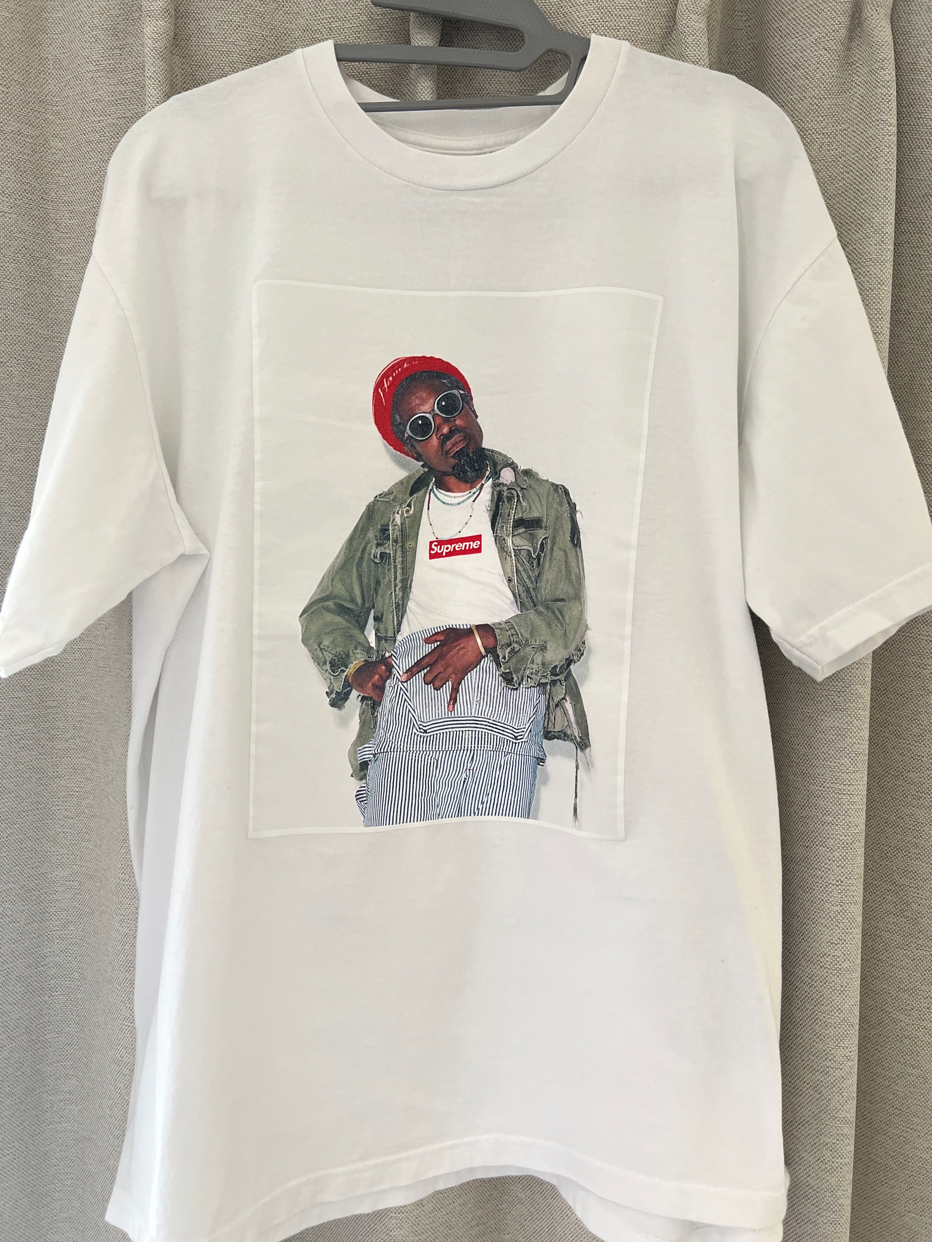 Supreme Andre 3000 Tee "White"