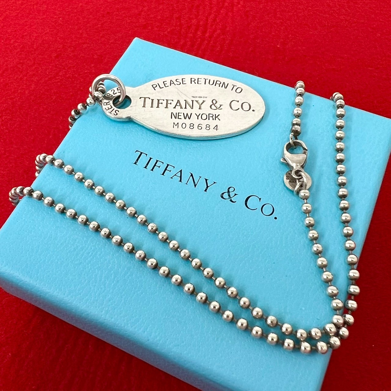 TIFFANY&Co. ティファニー リターントゥ ティファニー オーバル チェーン ネックレス シルバー925 ネックレス シルバー
 41076