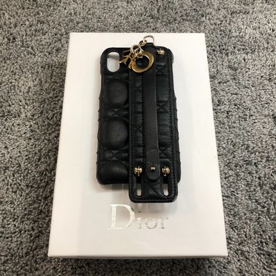 Dior Lady Dior iPhone X Case "Black"