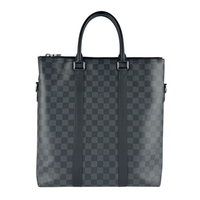 ルイ ヴィトン LOUIS VUITTON ハンドバッグ ダミエ グラフィット アントン ダミエグラフィットキャンバス ブラック メンズ N40000【中古】 z9641
