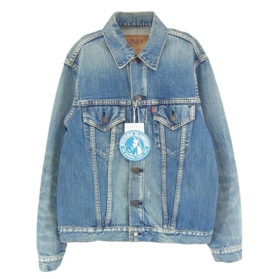 HYSTERIC GLAMOUR ヒステリックグラマー デニムジャケット 24AW 02243AB51 KINKY JEANS 13oz セルビッチデニム デニムジャケット Gジャン インディゴブルー系 M【極上美品】【中古】