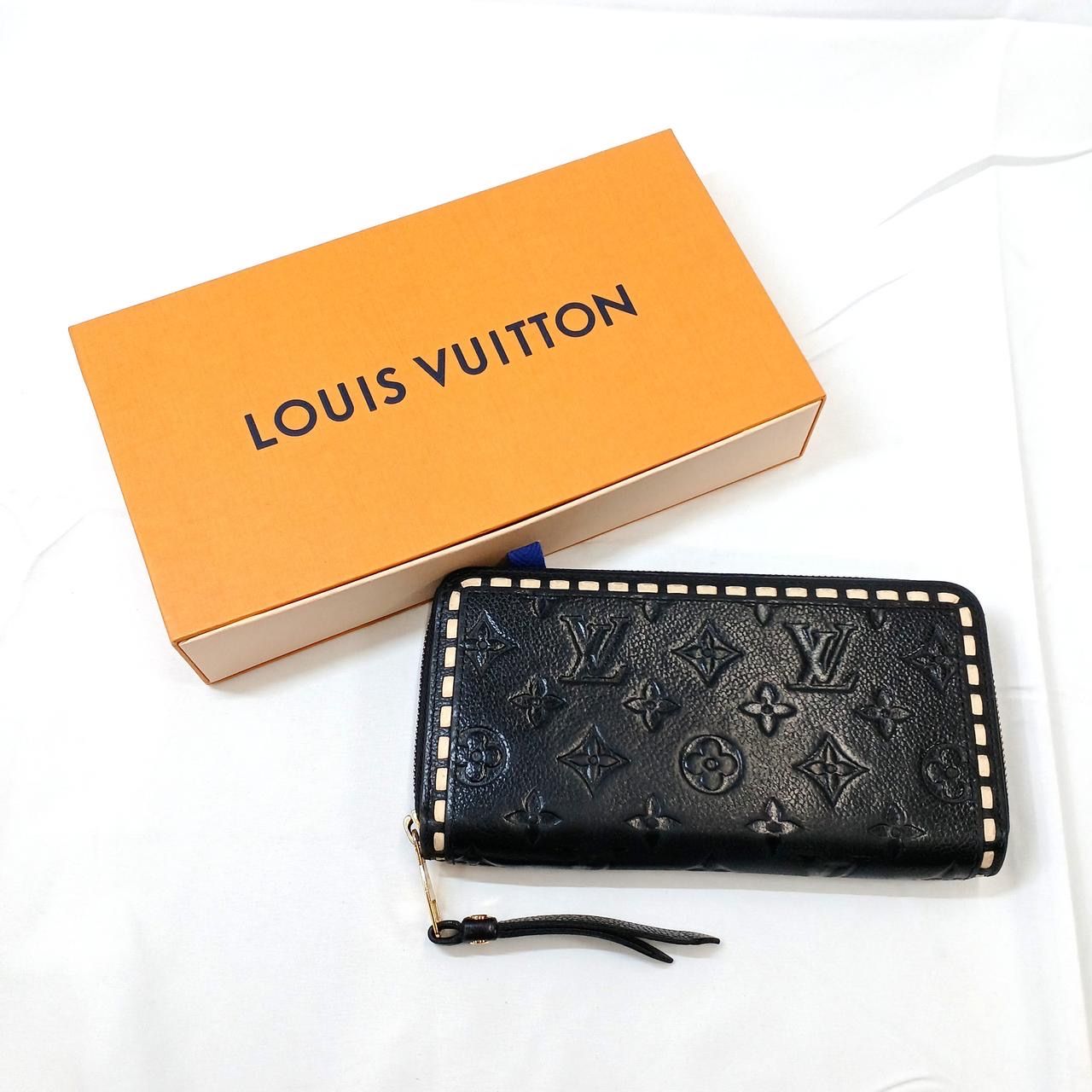 Louis Vuitton Zippy Wallet Monogram Empreinte "Noir"