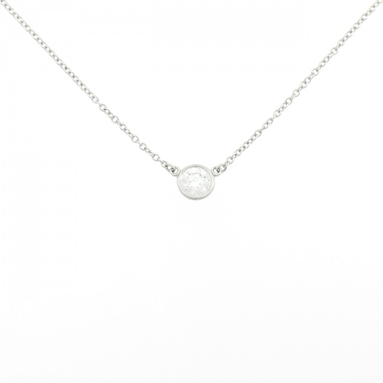 ティファニー バイザヤード ネックレス 0.31CT G VVS2 EXT