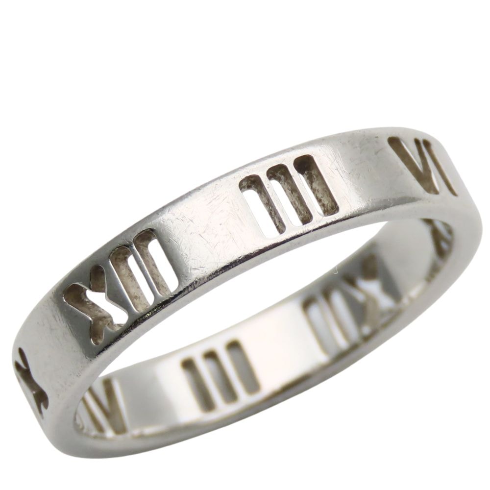 【中古】 ティファニー リング・指輪 アトラス オープン シルバー925 約1.9g シルバー アクセサリー レディース 女性 TIFFANY&Co.