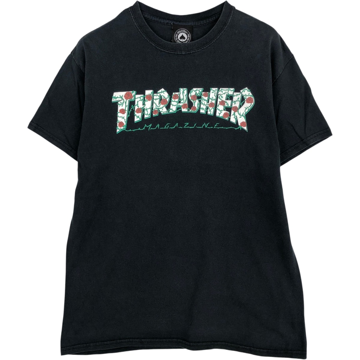 古着 スラッシャー THRASHER サーフ スケートTシャツ メンズM相当/eaa623076