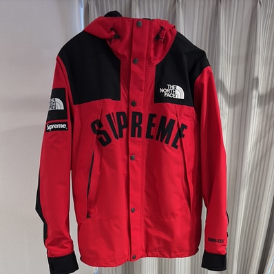 Supreme x The North Face Arc Logo Mountain Parka "Red"