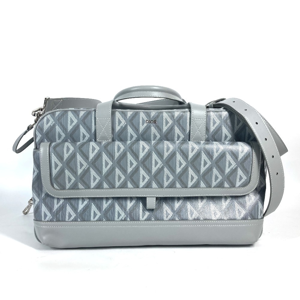 ディオール Dior Dior Hit the Road ペットキャリーバッグ 1ESDU035CDP_H42E CDダイアモンド カバン 犬 ドッグ ペット用キャリーバッグ ボストンバッグ ショルダーバッグ キャンバス グレー