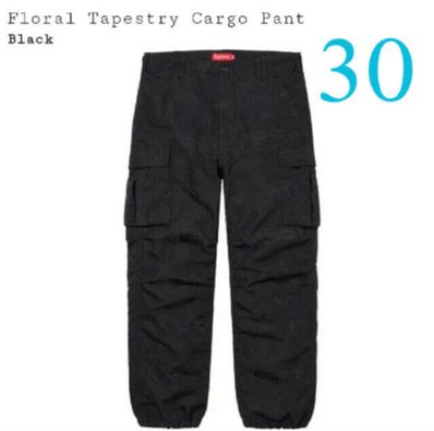 Supreme Floral Tapestry Cargo Pant "Black"