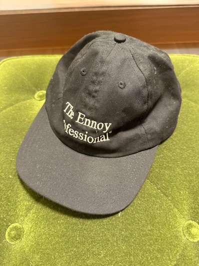 ENNOY Professional Cotton Cap "Black" (25SS)