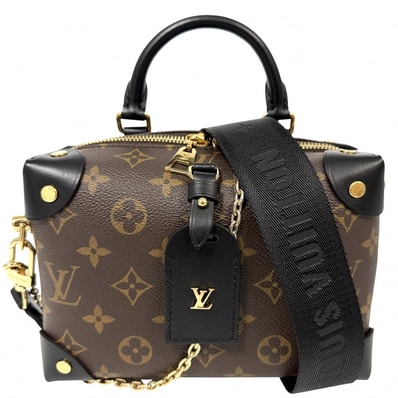 LOUIS VUITTON ルイヴィトン 2WAY モノグラム プティットマルスープル ミニハンドバッグ ショルダーバッグ 肩掛け 斜め掛け ブラウン M45571 ゴールド金具 レディース 美品【中古品】