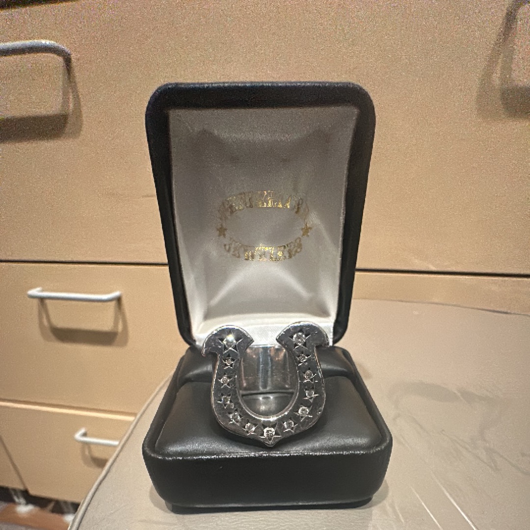TENDERLOIN Horseshoe Ring Lab Grown Diamonds SV925 "Silver"
