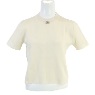 エルメス 【美品/国内正規】5H2679D2 Palefroi Remix パルフロア・リミックス ショートスリーブニットセーター/ 36