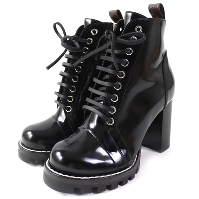 【ドンドン見直し】美品 ルイヴィトン ショートブーツ レディース 36