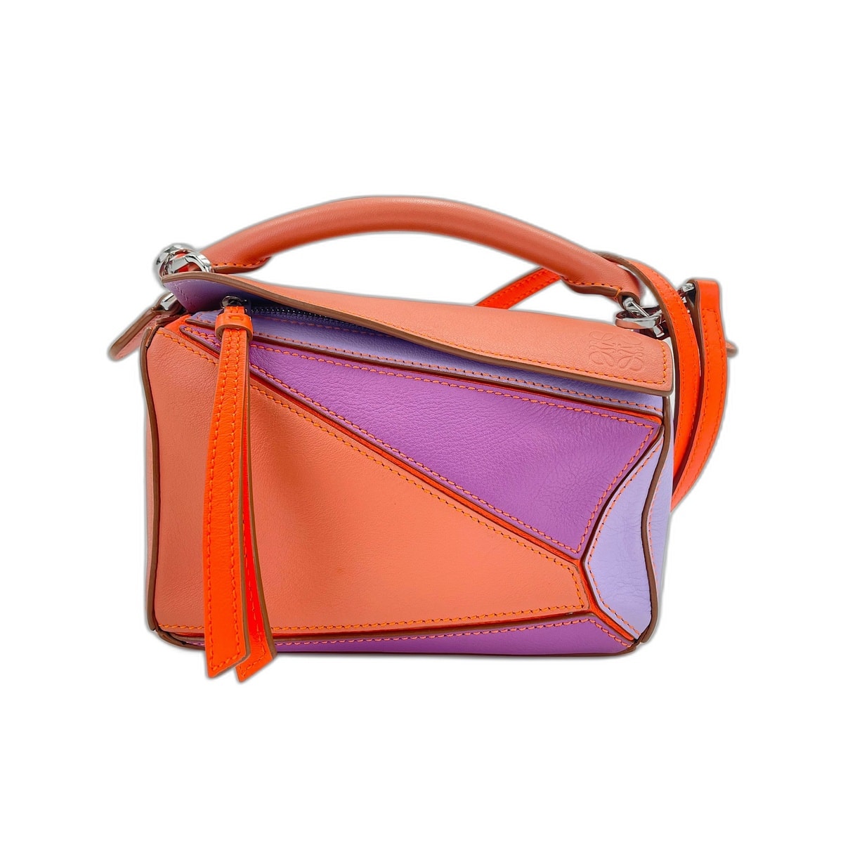 ロエベ LOEWE パズルバッグ ショルダーバッグ レザー【中古】