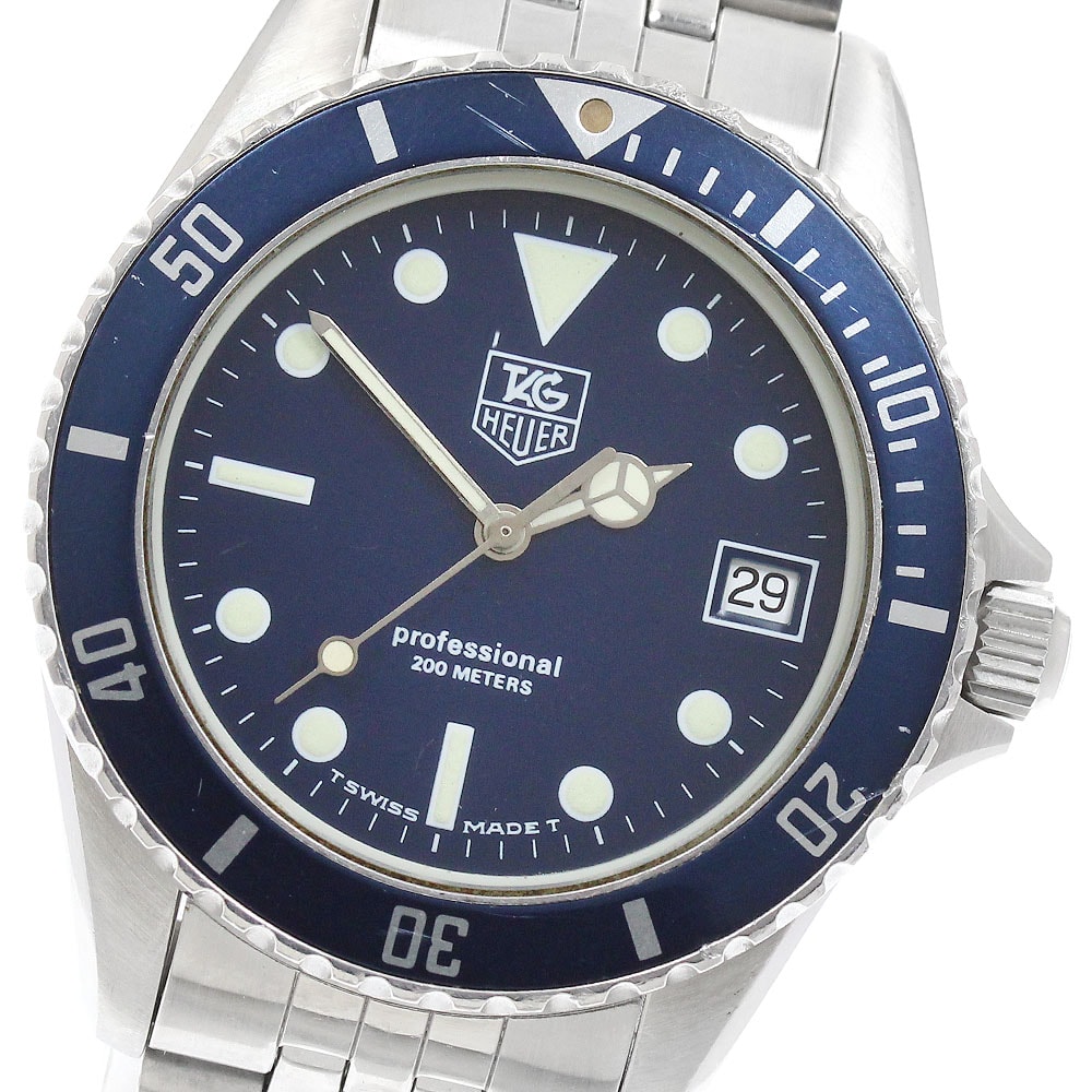 タグホイヤー プロフェッショナルダイバー200 ボーイズ 【中古】