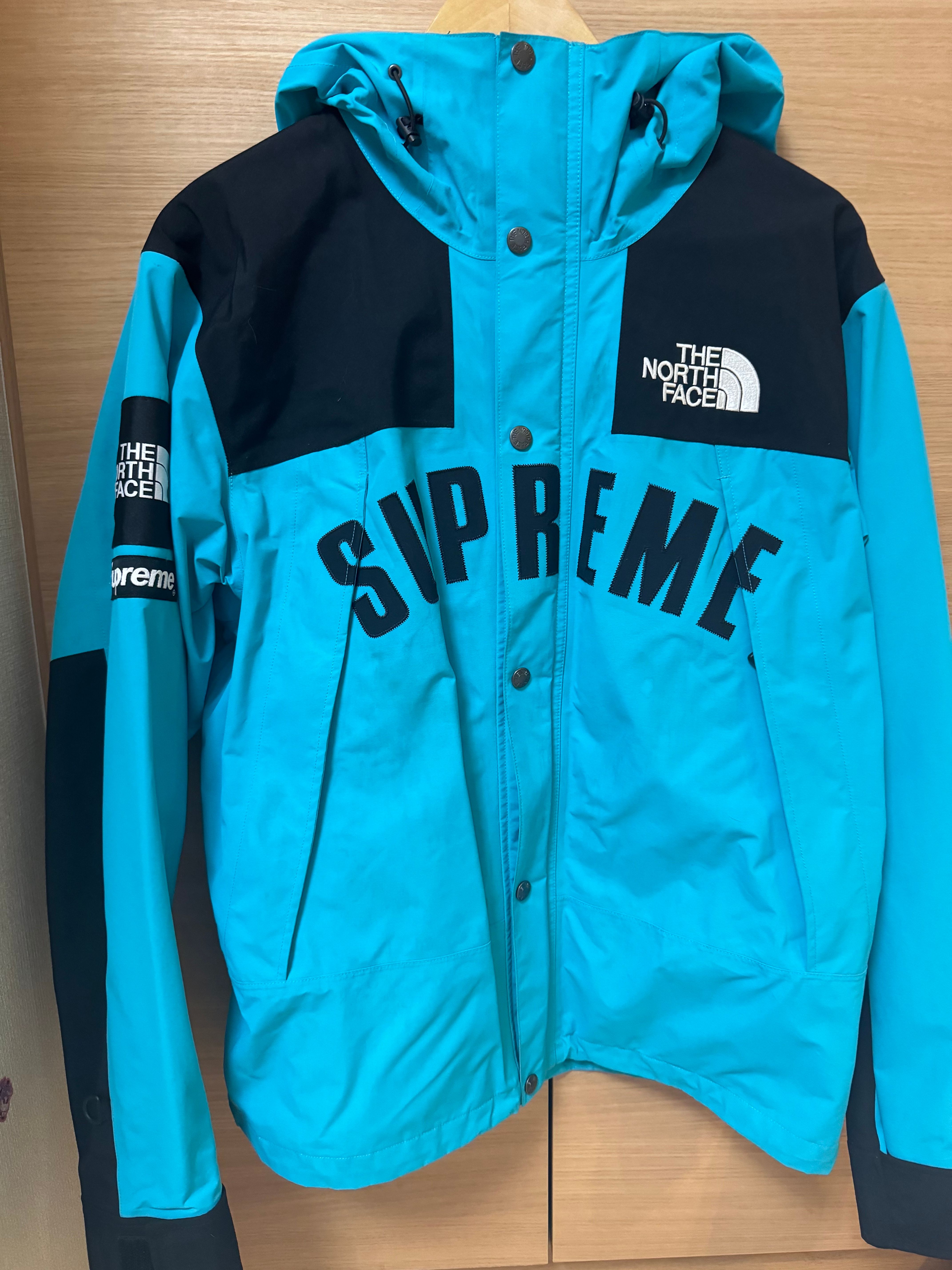 Supreme x The North Face Arc Logo Mountain Parka "Blue"