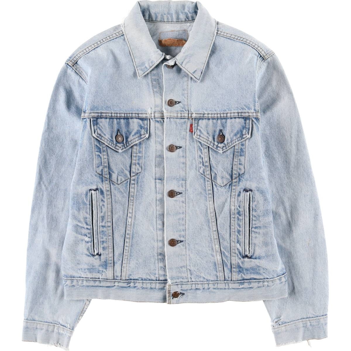 古着 リーバイス Levi's デニムジャケット Gジャン USA製 メンズM相当 ヴィンテージ/eaa588040