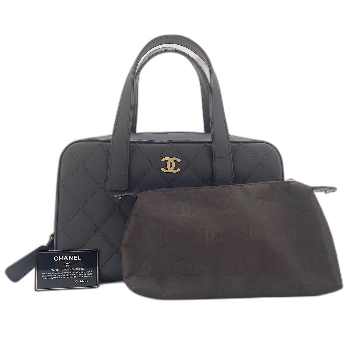 シャネル CHANEL マトラッセ ハンドバッグ【中古】