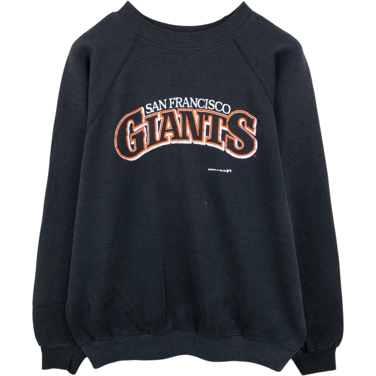 古着 80年代 ヘインズ Hanes 青タグ MLB SAN FRANCISCO GIANTS サンフランシスコジャイアンツ プリントスウェットシャツ トレーナー メンズXL相当 ヴィンテージ/eaa673807