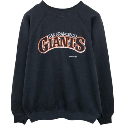古着 80年代 ヘインズ Hanes 青タグ MLB SAN FRANCISCO GIANTS サンフランシスコジャイアンツ プリントスウェットシャツ トレーナー メンズXL相当 ヴィンテージ/eaa673807
